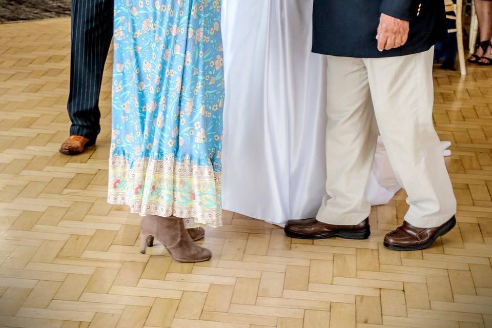 The Handfasting ceremony