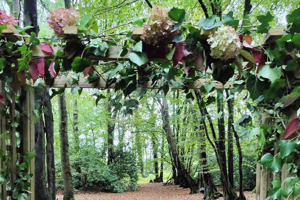 Woodland wedding