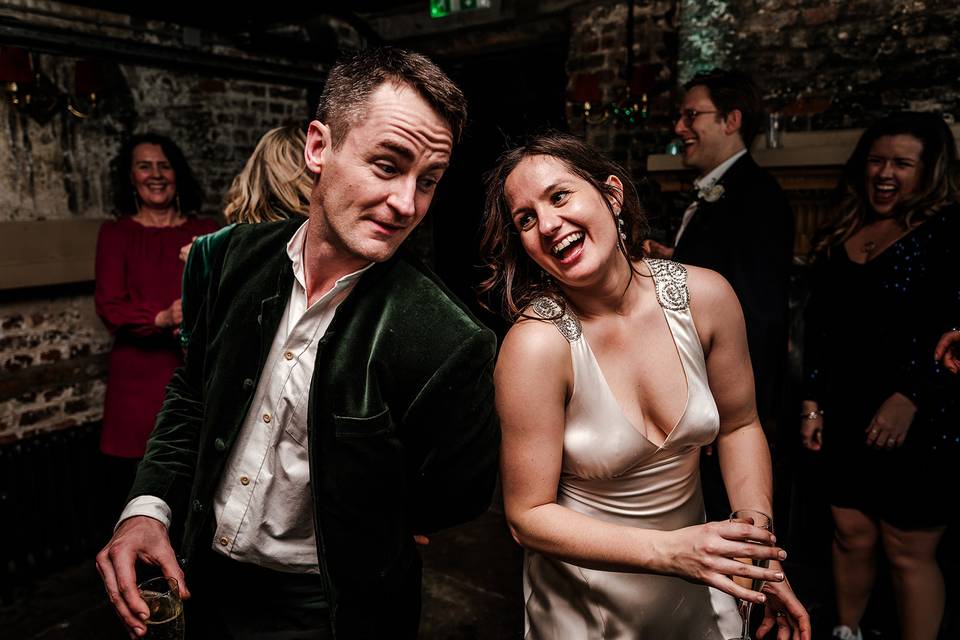 Bride and groom