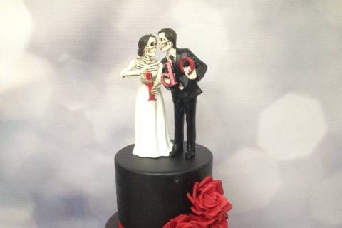 Day of the Dead Wedding Cake