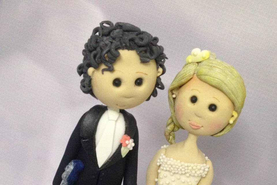 Bride and Groom Topper