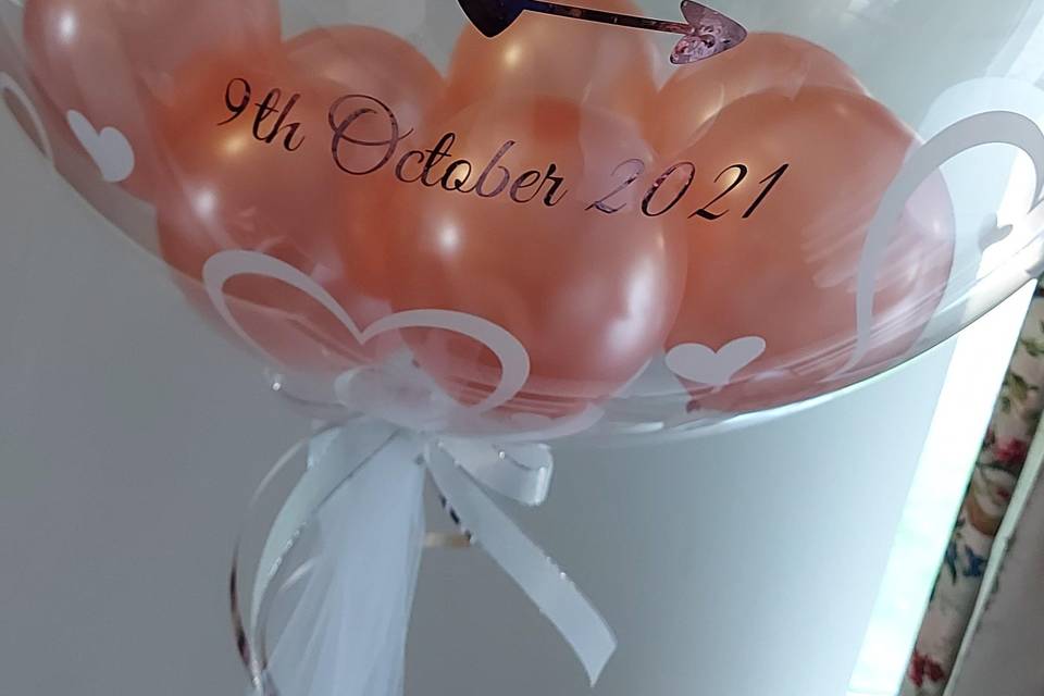 Personalised balloon