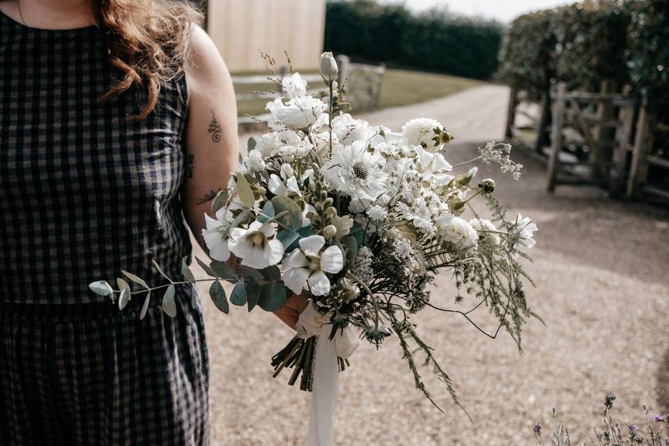 Lush bridal bouquet