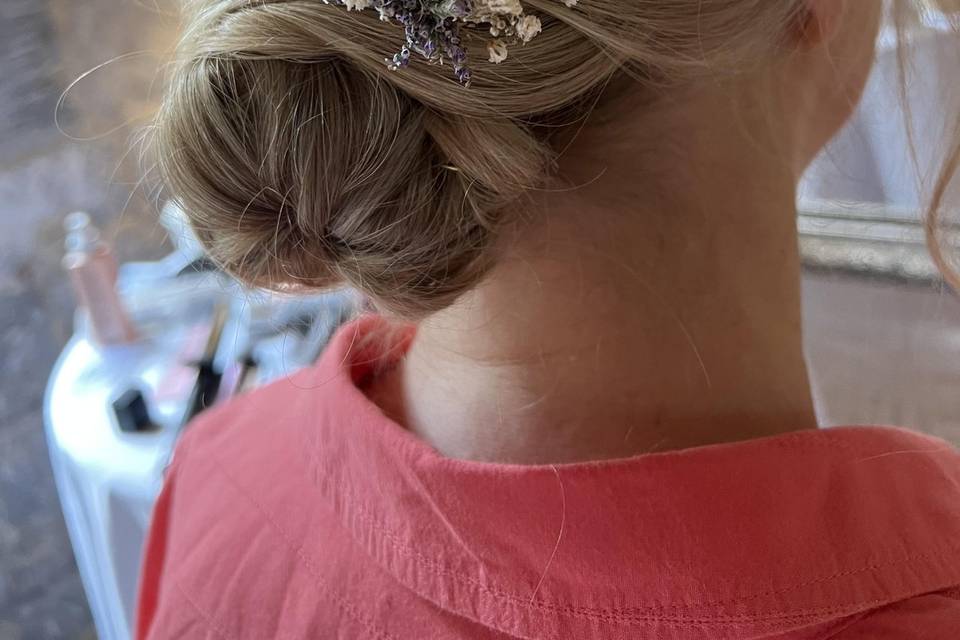 Mother in law Soft updo