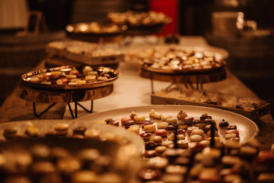 Dessert buffet