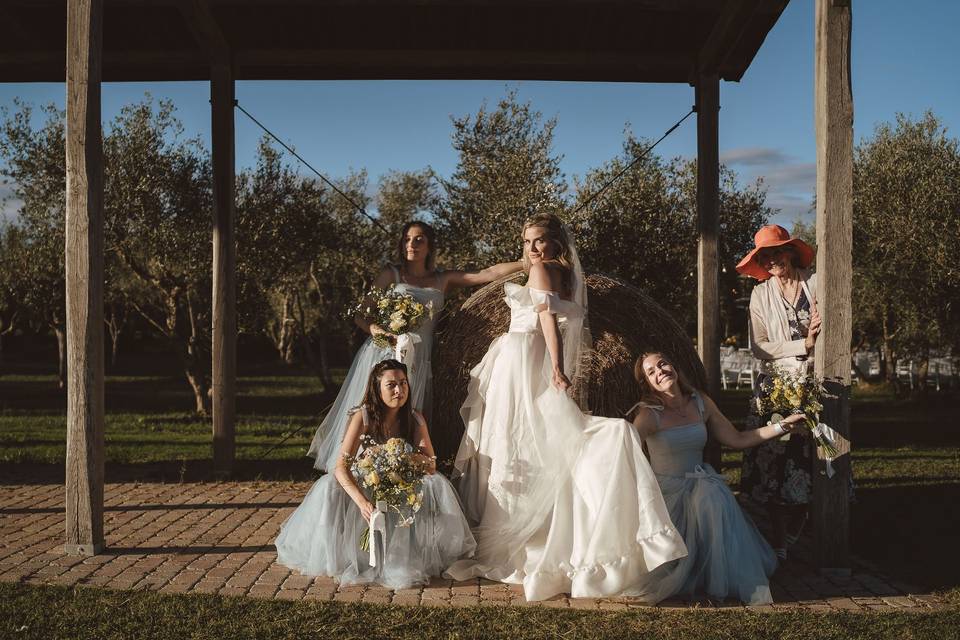 Ceremony in the vineyard