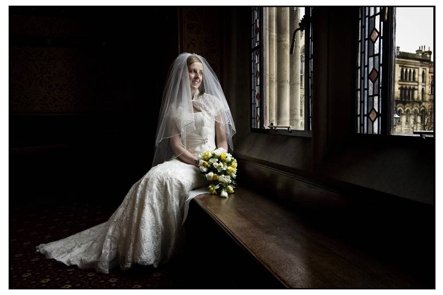 Sara in Manchester Town Hall