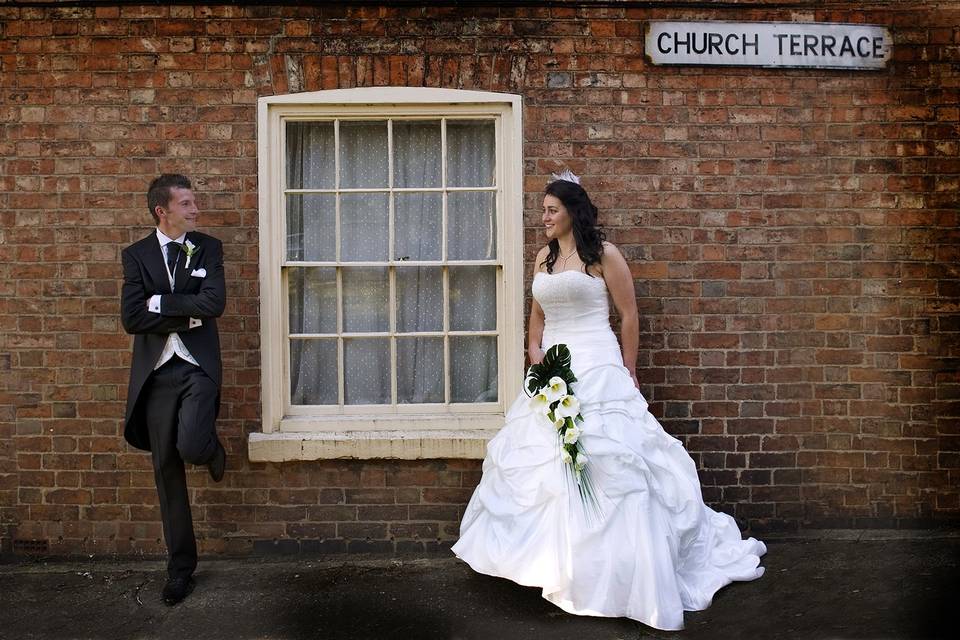 BRIDE AND GROOM