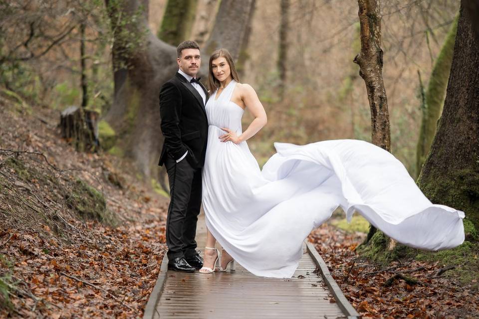 Woodland Couples Session