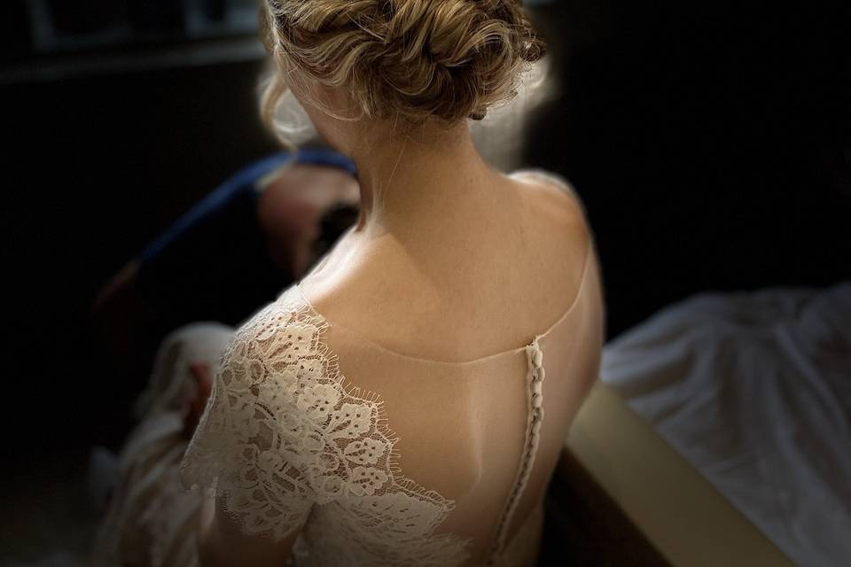 Elegant updo