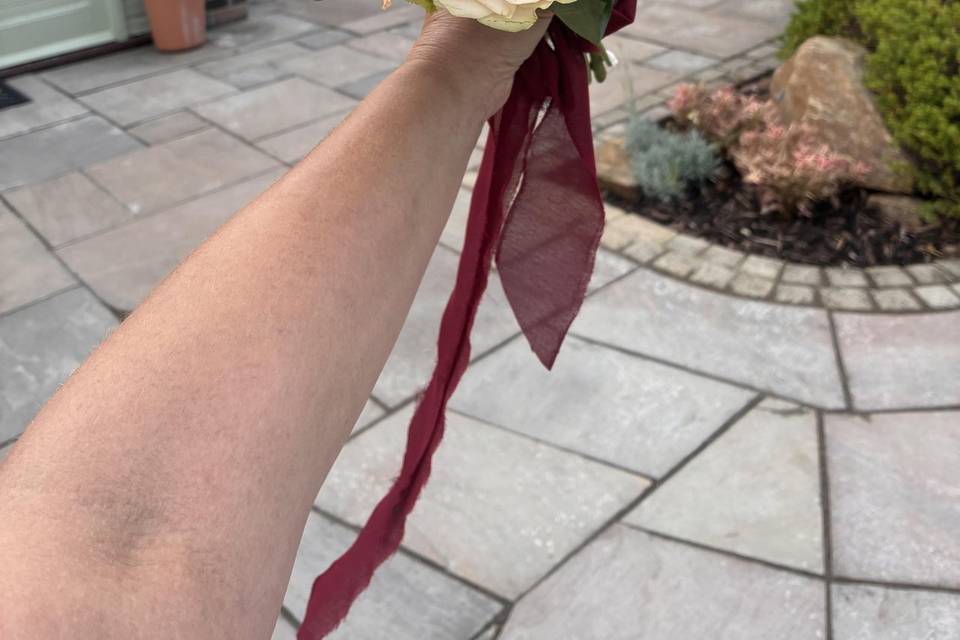Bridesmaid bouquet - dahlias