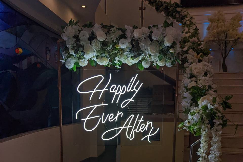 Happily Ever After Neon Sign