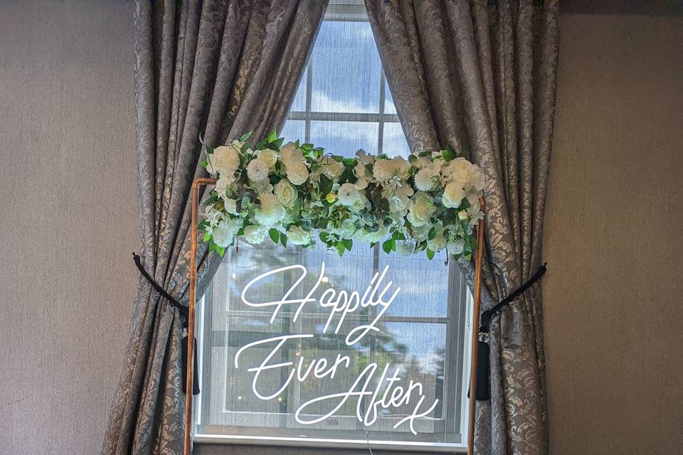 Happily Ever After Neon Sign