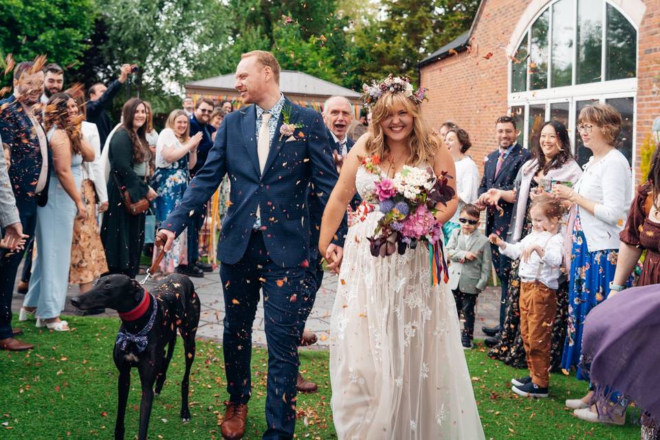 Confetti at Heathland Grove