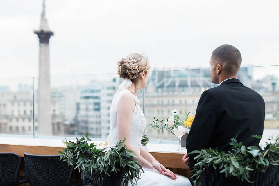 Couple at The Trafalgar St. James