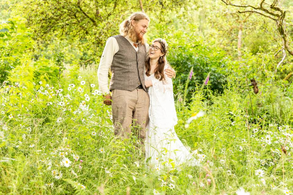 North Wales Woodland Wedding