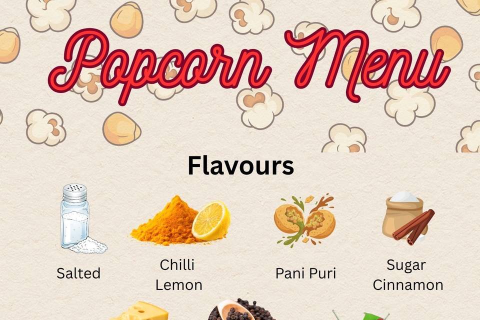 Popcorn Menu