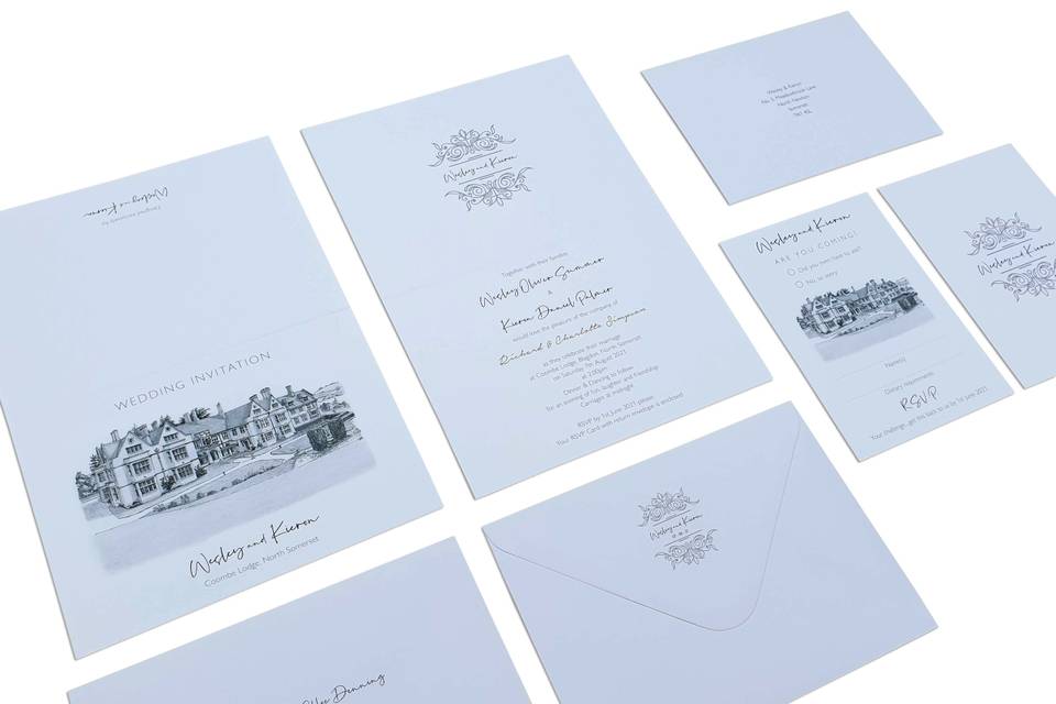 Invitations - Coombe Lodge