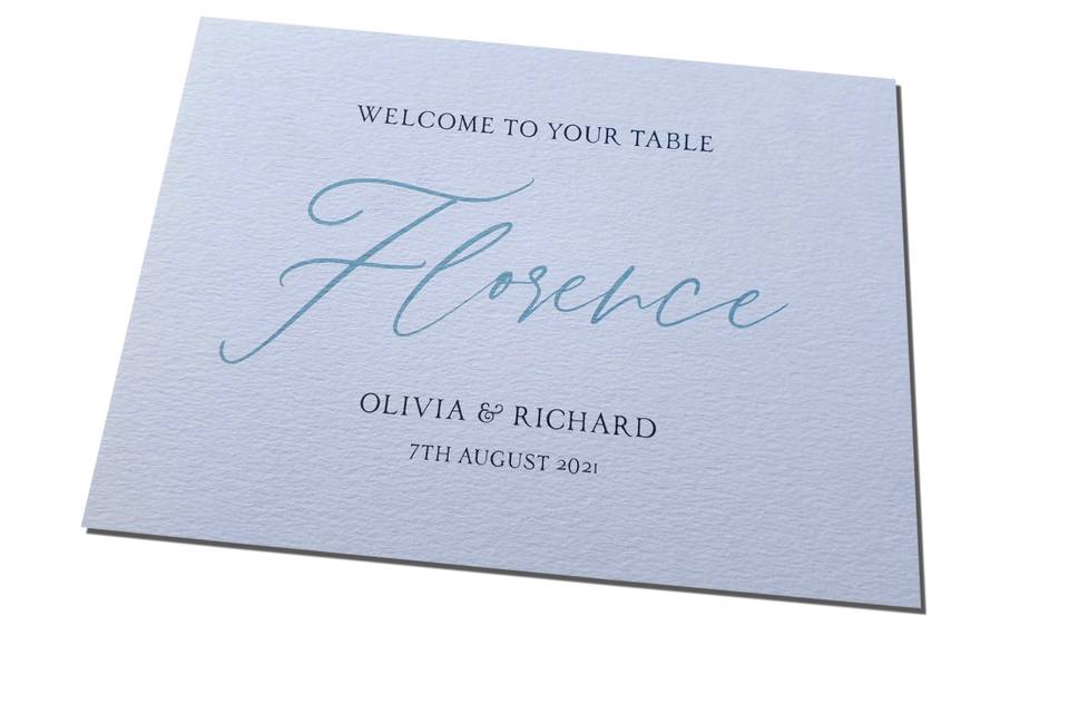 Table Name example