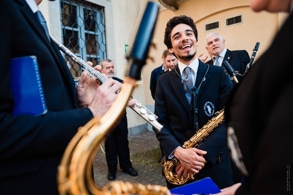 The Italian town band