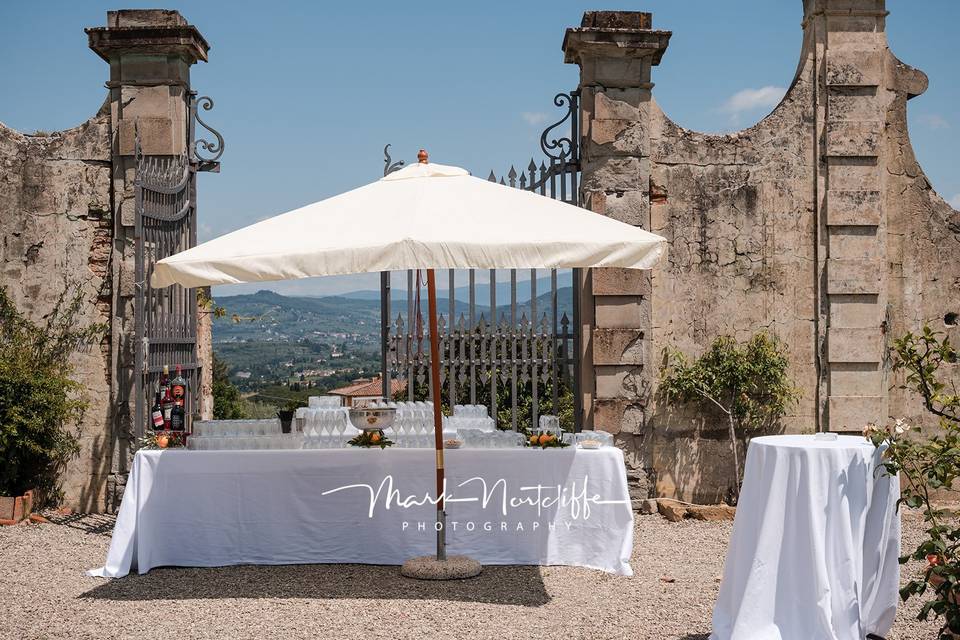 Bar in Tuscany Villa