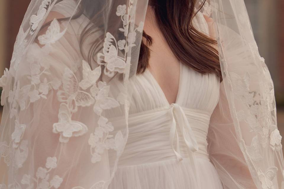 Aurora Butterfly Veil - Waist