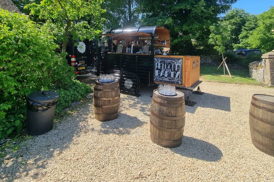 Mobile Bar setup
