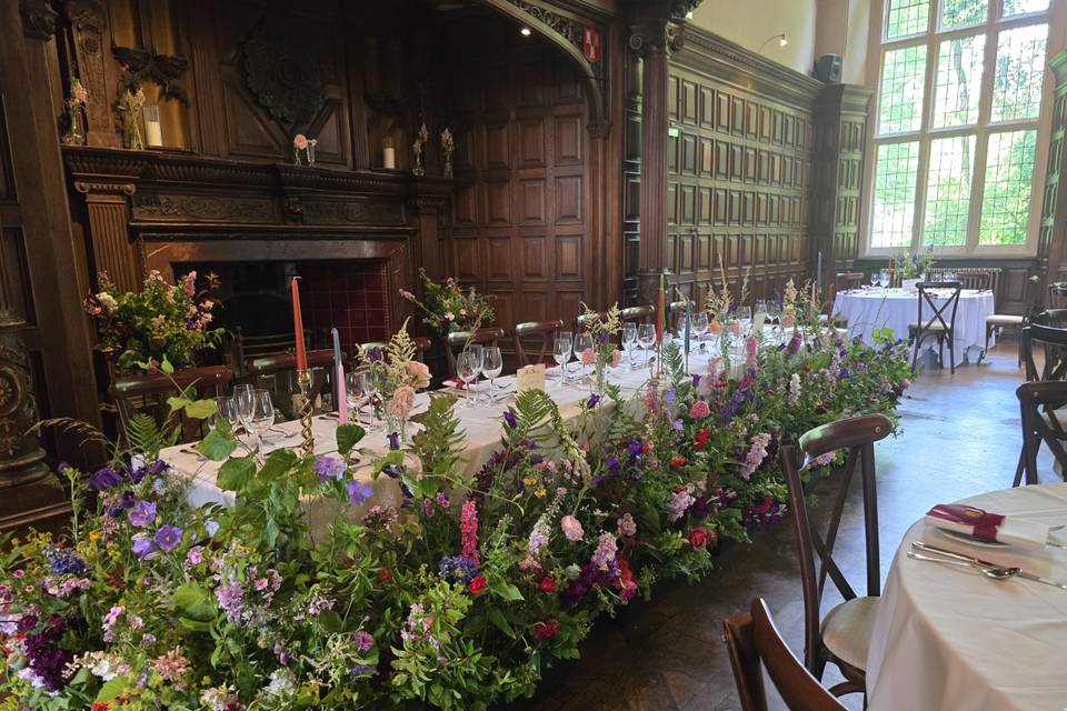 Top table flowers