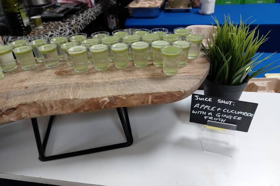 Non Alcoholic Juice shots