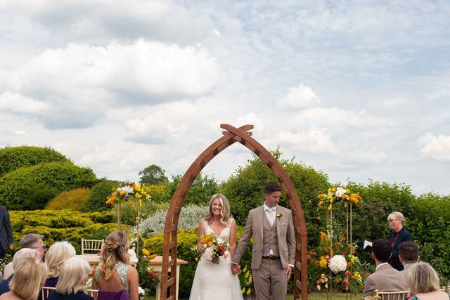 Outdoor ceremony