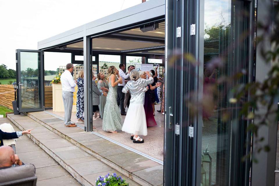 Open plan celebration