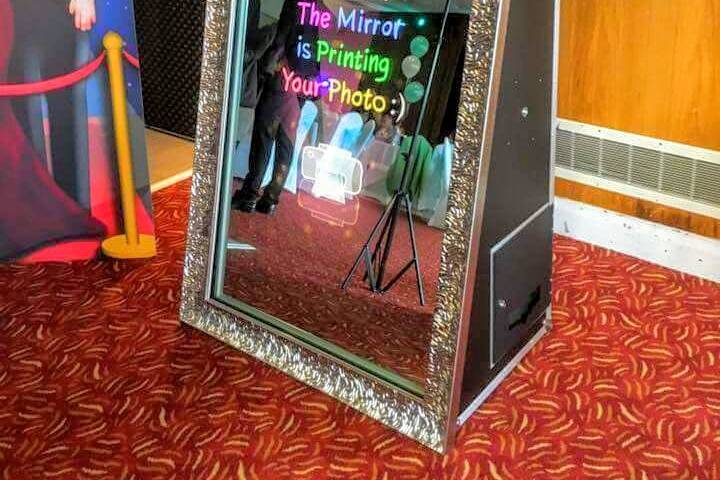 Our silver magic mirror