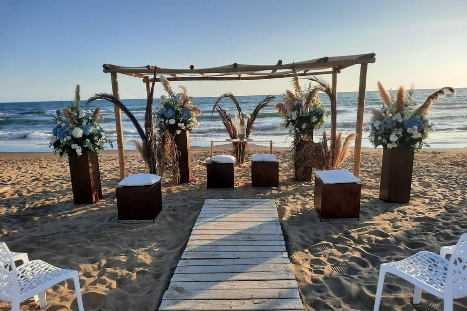 Beach wedding