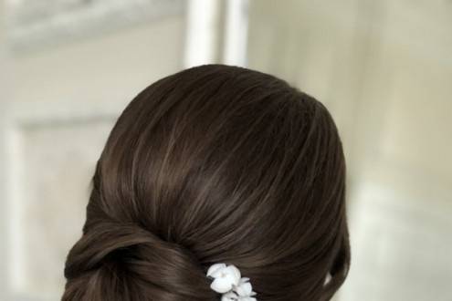 Bridal hair up