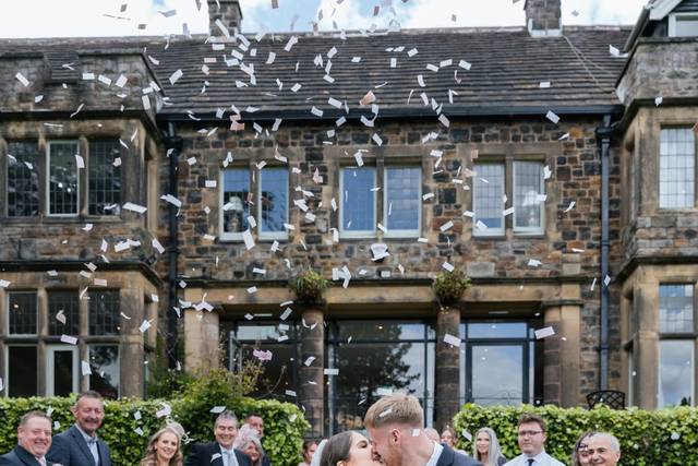 Bride and Groom exit