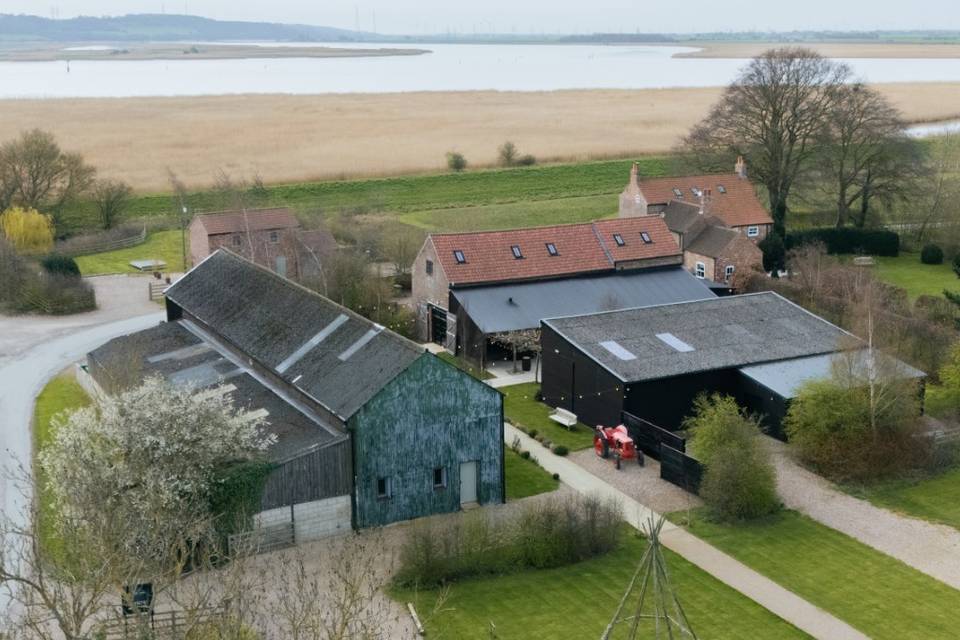 Drone shot