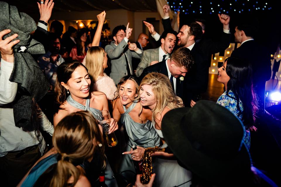 Sax and Dj wedding
