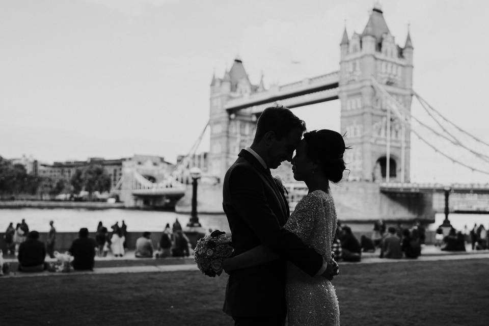Tower Bridge London wedding