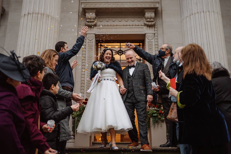 Marylebone town hall wedding