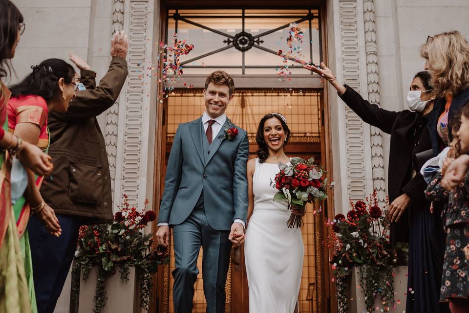 Marylebone town hall wedding