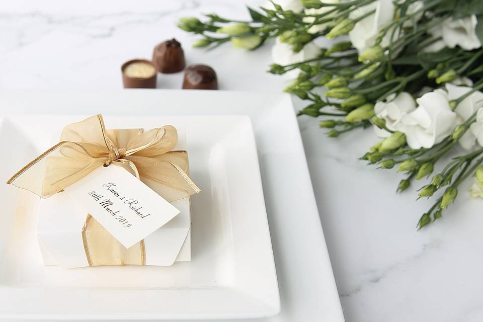 Wedding Favours, 4 Chocolates