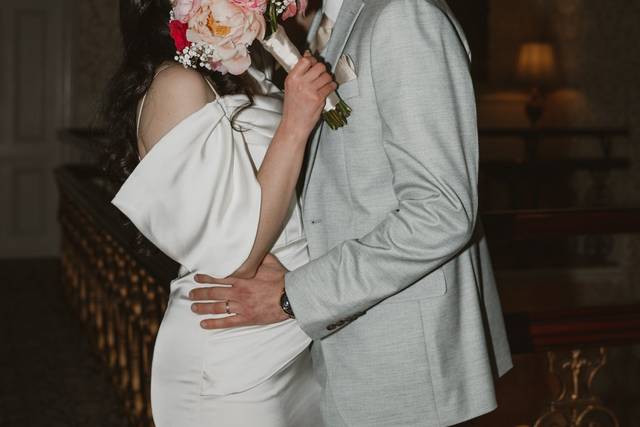 Bride and groom portraits