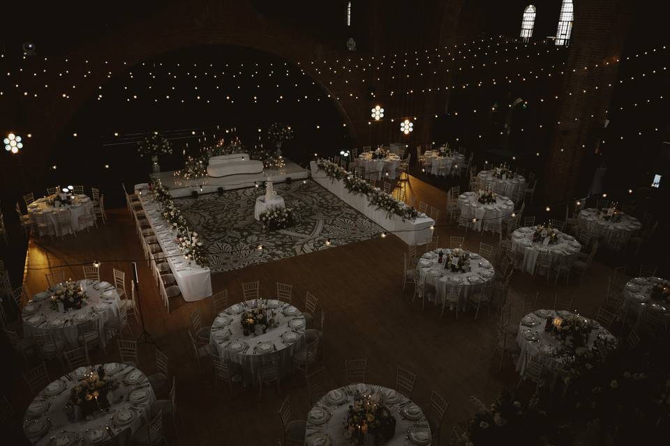 Reception decor
