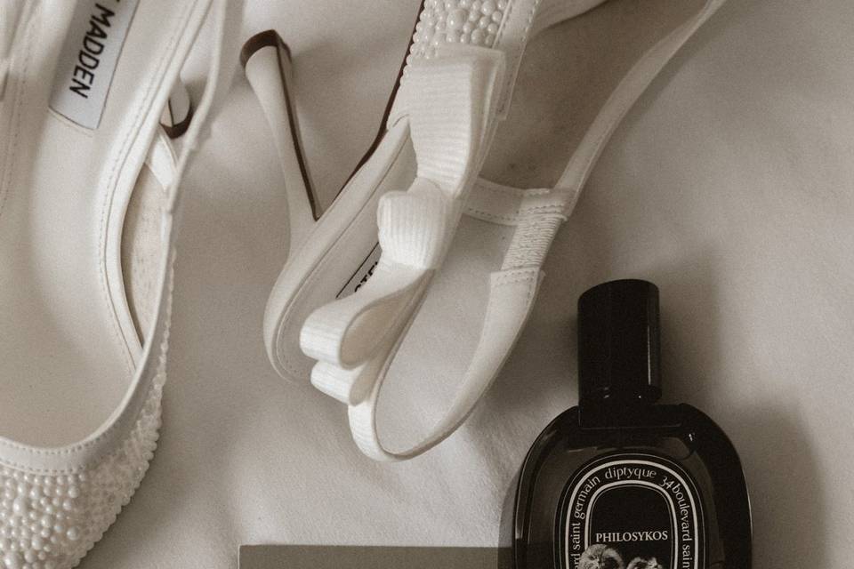 Flat lay detail shot