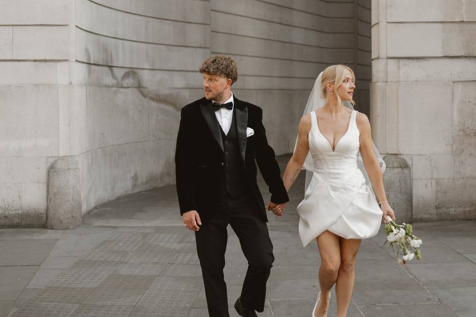 London wedding portraits
