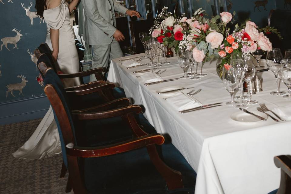 Bride and groom portraits