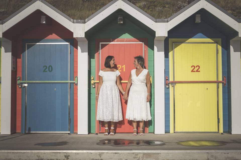 Beach Huts, Whitmore Bay