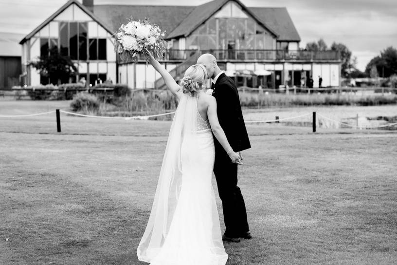 Sandburn Hall wedding photo