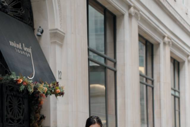 Modern bridal bouquet