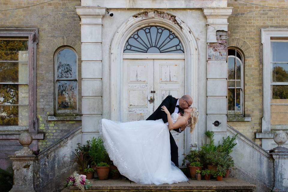 Farmhouse steps